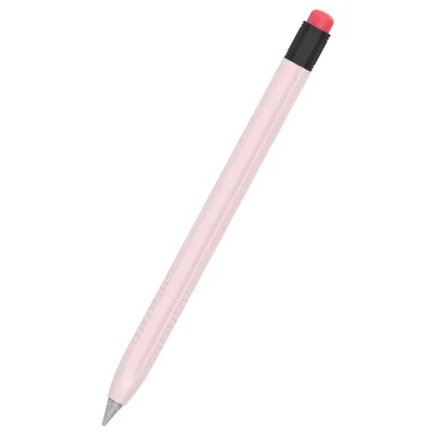AHASTYLE PT114-C Тонкий стилусный чехол для Huawei M-Pencil 3-го, 2-го и 1-го поколений, ударопрочный противоскользящий чехол - розовый + черная крышка