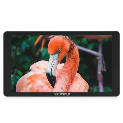 FEELWORLD P6XL 6 Inch Camera Monitor Aluminum Built-in Battery Photography Monitor for DSLR / Videography