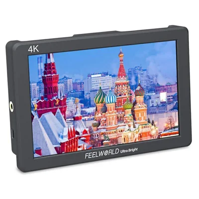 FEELWORLD P7S 7 Inch Camera Monitor 4K HD SDI Display Screen High Brightness for Film Making / Video Production