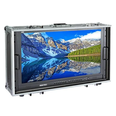 SEETEC 280-9HSD-CO 4-Split Screen 28 inch 4K Director Multi-Viewer 3840x2160 HD Broadcast Monitoring Unit - US Plug
