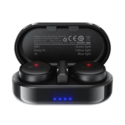ACEFAST R3 Wireless Lavalier Microphone Omnidirectional Low Latency Noise Reduction Mic