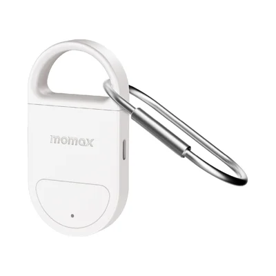 MOMAX PinBuzz Alarme de Segurança Pessoal Dispositivo Anti-Perda Proteção contra Roubo Sirene Inteligente para Exterior - Branco