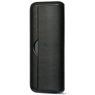 Custodia protettiva in ecopelle PC antiurto nera per IQOS ILUMA Prime / ILUMA I Prime