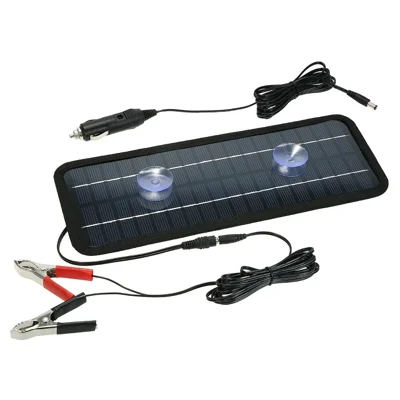 BAG330-135SAE 4,5 W Painel de Carregamento Solar para Carro 12 V, Carregador Solar para Automóvel com Bateria de Chumbo-Ácido