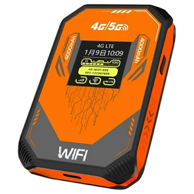 A51-L American Version Portable 4G WiFi Router MiFi Hotspot with SIM Card Slot LCD Display Mobile Wireless Modem