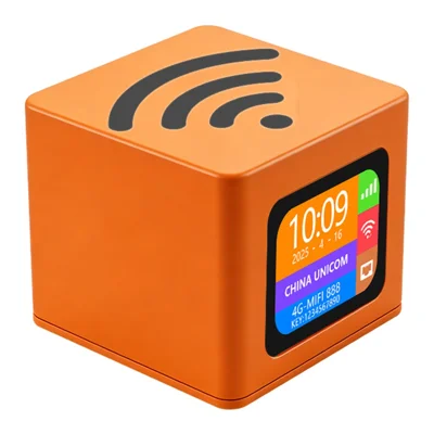 Q51-E 4G LTE WiFi 6 Router without Battery Color Display CPE Wireless Modem with SIM Card Slot and RJ45 Port - EU Plug