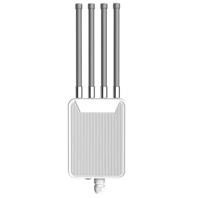 Router AP wireless impermeabile esterno HW1800M AX1800 WiFi 6 modem dual band 2,4 / 5,8 GHz con antenna ad alto guadagno - Spina USA