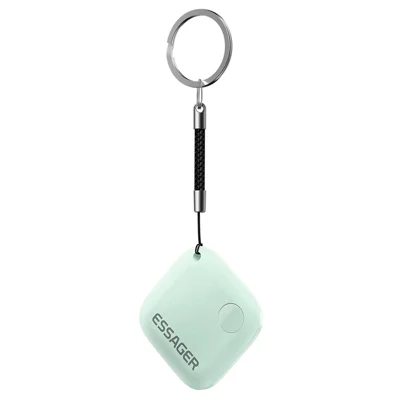 ESSAGER WWQ Tag Smart Tracker Mini Item Finder Anti-Lost Device for Keys Backpack - Green