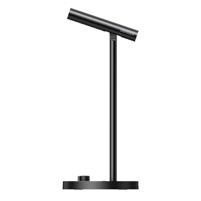 UGREEN CM770 35344 Microfono da Scrivania Wireless 2,4 G / Cablato USB, con Cancellazione del Rumore DSP, Microfono Omnidirezionale per Gaming e Registrazione - Nero