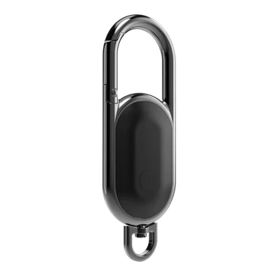 F15 Car Keychain Anti-Lost Tracker 2-in-1 Bluetooth-compatible Global Locator Compatible with Find My App for iOS - Czarny