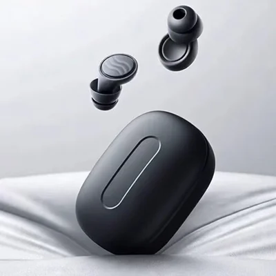 Tapones para dormir ultra suaves, atenuación de ruido de -50 dB, tapones para dormir para estudio, trabajo - Negro
