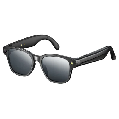 L801 Smart Glasses 8MP Kamera 1080P Video AI Übersetzung Bluetooth Anruf Brille (APP: Genimiro) - Sonnenbrillengläser