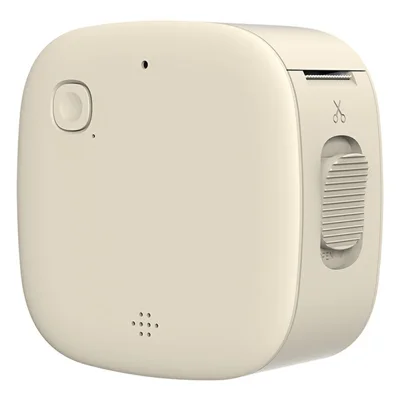 WP9539 AI Smart Thermal Label Printer Sprachsteuerung Tintenlos Tragbar 203 DPI - Haferfarbe