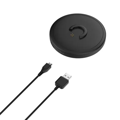 Base de carga y cable USB para Bose SoundLink Revolve / Revolve+ 10 W, cargador con sonda de 4 pines - Negro