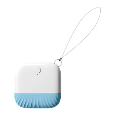 B600 Bluetooth-compatible Key Finder Key Locator Device with App Anti-Lost Keychain Tracker Device for Phone Bag Remote Controller Wallet - Blue