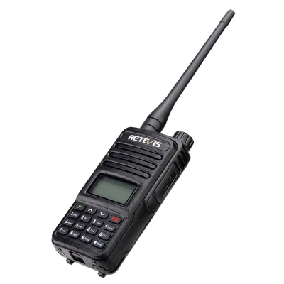 Retevis RT85 Analogique Walkie-Talkie Portable Mini Wireless FM Radio Prise en Charge UV Double Fréquence / 5w 200 Canse - Bouchon ue