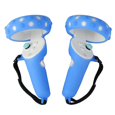 Coperchio Per Impugnatura Contro Controller Silicone Anti-scratch Per Pico Neo3 VR Controller Accessori GamePad Handle Protector - Blu