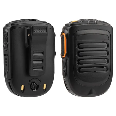 UNIWA BM001 Microphone portable Bluetooth 4.2 Interphone avec batterie intégrée de 2000 mAh Zello PTT Radio pour Motorola avec prise casque 2 broches