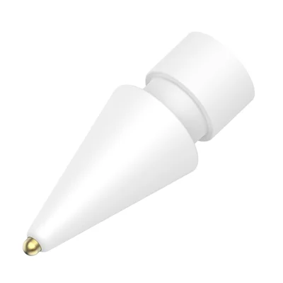 AHASTYLE WG58 для Apple Pencil 2-го / 1-го поколения Емкостный стилус Замена наконечника сенсорного экрана - Белый / 3 мм Золотой наконечник