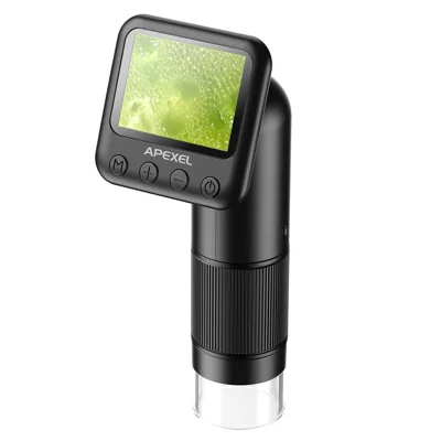 APEXEL MS008 Портативный цифровой микроскоп-усилитель с HD-экраном 2 дюйма