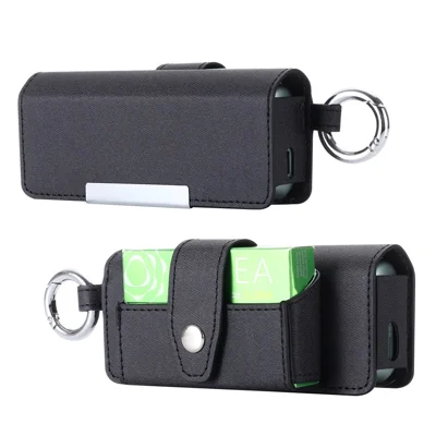 For IQOS Iluma Prime Protective E-Cigarette Case Storage Bag Portable Pocket - Black
