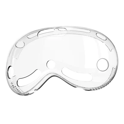 AHASTYLE WG146 TPU+PC Case for Apple Vision Pro Headset Protective Cover - Transparent