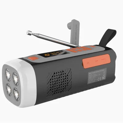 LR-7A 4500mAh Outdoor Camping AM / FM / SW Hand Crank Solar Radio Draadloze Speaker