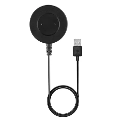 Universal USB Magnetic Charging Dock Charger Cable Adapter for Huawei Honor GS Pro / Watch GT / GT2 / GT 2e / Honor Watch Magic - Black