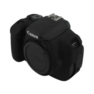 Soft Silicone Protective Case for Canon EOS 600D/650D/700D - Black