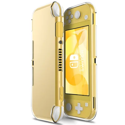 Custodia morbida e resistente agli urti in TPU trasparente per Nintendo Switch Lite