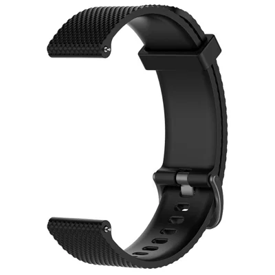 Silicone Replacement Smart Watch Band for Suunto 3 Fitness - Black