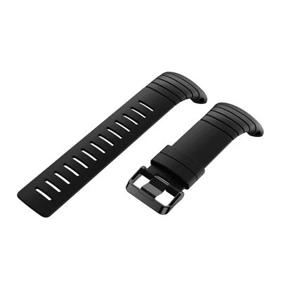 Silicone Replacement Smart Watch Band for Suunto Core - Black