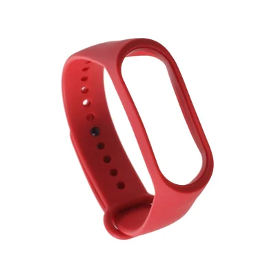 Soft TPU Wrist Sport Bracelet Replacement for Xiaomi Mi Smart Band 4 / Mi Band 3 - Red