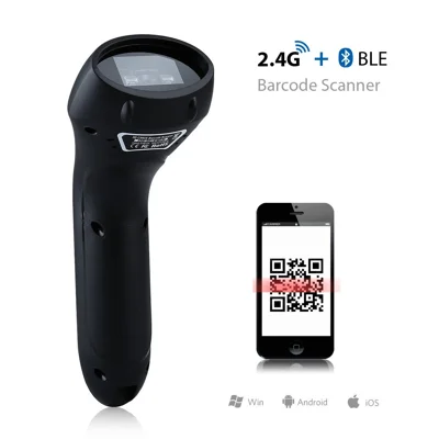 Беспроводной сканер штрих-кодов CILICO CT80 с поддержкой Bluetooth, 1D, 2D, QR, считыватель штрих-кодов