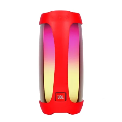 Мягкий силиконовый чехол для колонки JBL Pulse 4 с поддержкой Bluetooth — красный