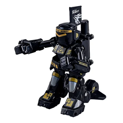 777-615 2.4G Remote Control Battle Robot Fighting Robot with Somatosensory Control Interactive Toy - Black