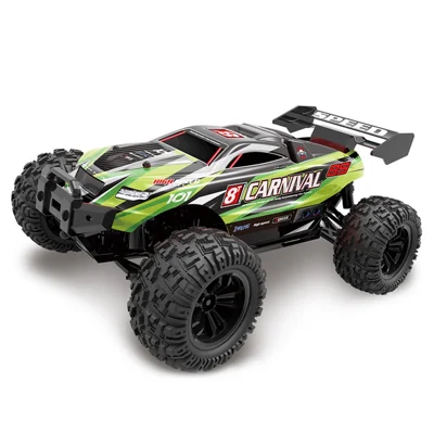 2.4G Drift RC Car Children Kids High Speed Off-road Remote Control 4 Wheels 1:18 Racing Car Toy - Green