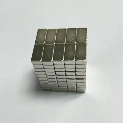 100 stuks/set rechthoekige krachtige DIY NdFeB magneet voor industriele en medische apparatuur, afmeting: 10x5x3mm