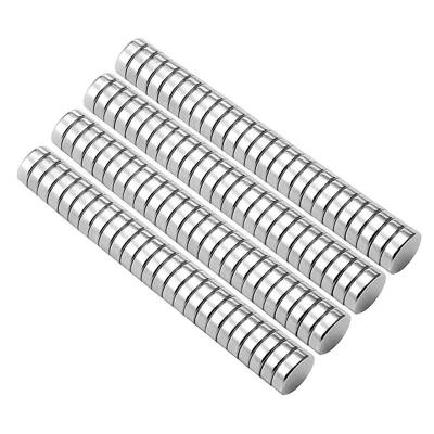 100 stuks/verpakking 2*1mm Rond NdFeB Magneet Sterke Kleine Ronde Magneet