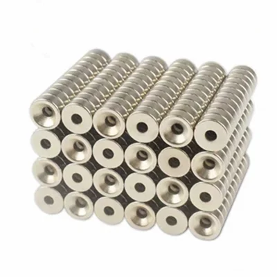50pcs/set 8mmx3mm Ndfeb Forti Magneti Terreni Rare Potenti Base Rotonda Con Foro Centrale