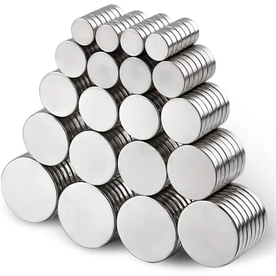 150Pz / Set Design Rotondo Super Potente Magnete NdFeB (6mmx2mm, 8mmx2mm, 10mmx2mm, 12mmx2mm, 15mmx2mm)