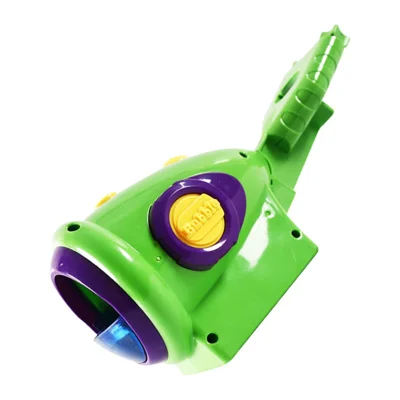 Machine à bulles automatique pour vélo d'enfant, jouet de cyclisme avec lumière LED intégrée, souffleur de bulles pour jardin parc (sans pile) - Vert