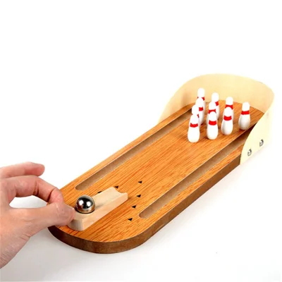 Mini Gioco Desktop Interattivo Giocattolo Educativo Tavolo Da Bowling Per Bambini Per Bambini