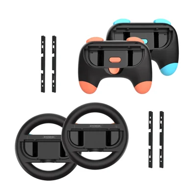 DOBE FOMIS ELECTRONICS TNS-5110S Ensemble de volant et poignées pour manette Nintendo Switch / Switch 2, boîtier de protection pour manette
