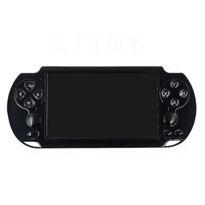 X9 Game Console Handheld Retro Game 5,1 inch Scherm Draagbare 8G Ruimte Game Speler - Zwart