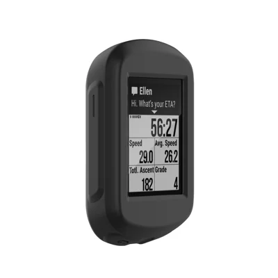 Generic Cartoon TPU Protector Hardened Film Bicycle Computer for Garmin Edge 130 - Black