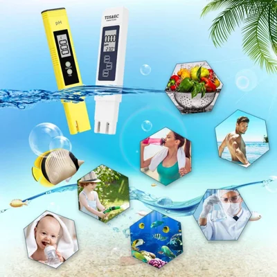 Water Quality Test Meter Professional TDS Meter Digital Water Test Meter PH Meter Kits