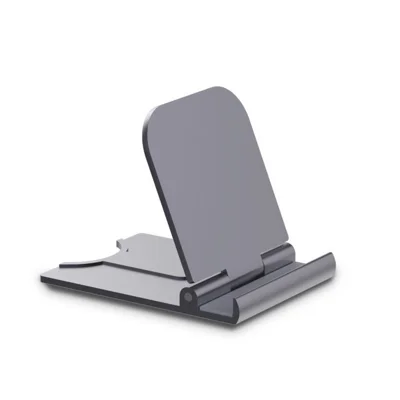 Telefon- og tabletstilling til skrivebord, universal holder til smartphone - Sort