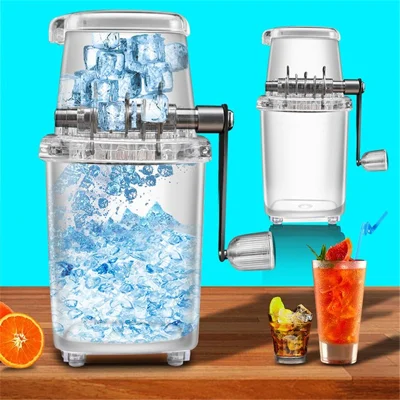 Ice Shaver and Snow Cone Machine Premium Ice Crusher Shaved Ice Machine