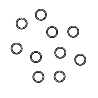 10Pcs O-Ring Silicone Seals Kit 2.884-312.0 for Karcher Steam Cleaner SC2 SC3 SC4 SC5 CT10 Vacuum Cleaner - Black